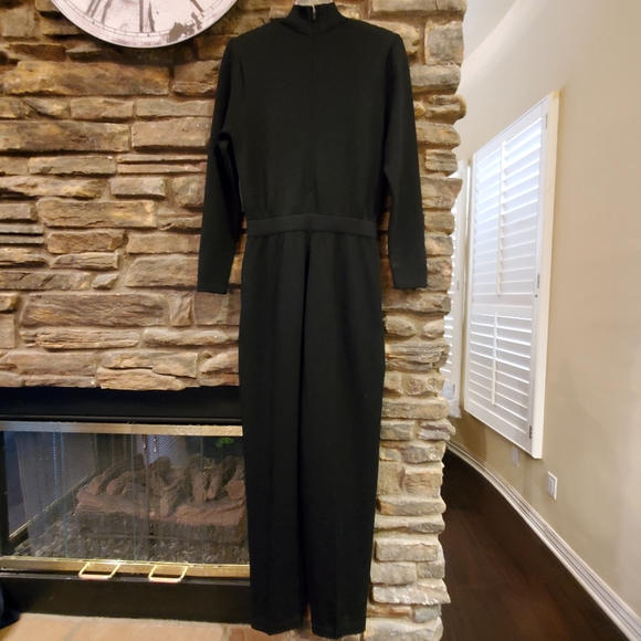 ST. JOHN KNIT PANTSUIT JUMPSUIT SZ 6 - Picture 2 of 6